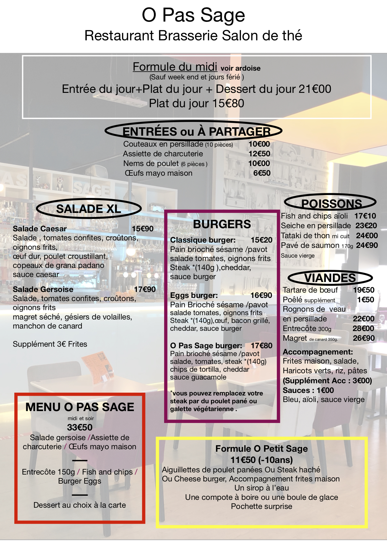 Carte restau septembre